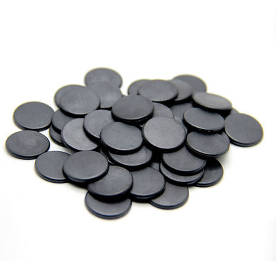 Reusable PPS RFID Tag Laundry Uhf Laundry Tag Diameter 25.5mm Dengan 2 Lubang