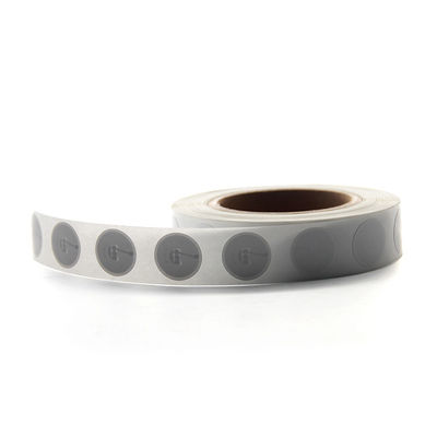 Kertas Dilapisi Permukaan Label RFID HF Diameter 21mm 22mm 23mm 26mm