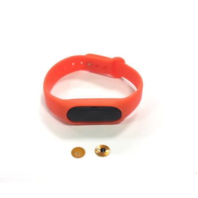 Kecil FPC NFC Tag Gelang Gelang Diameter 9mm Dukungan Perekat