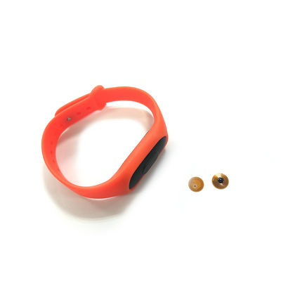 Kecil FPC NFC Tag Gelang Gelang Diameter 9mm Dukungan Perekat