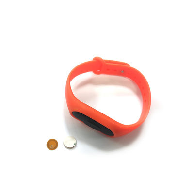 Kecil FPC NFC Tag Gelang Gelang Diameter 9mm Dukungan Perekat
