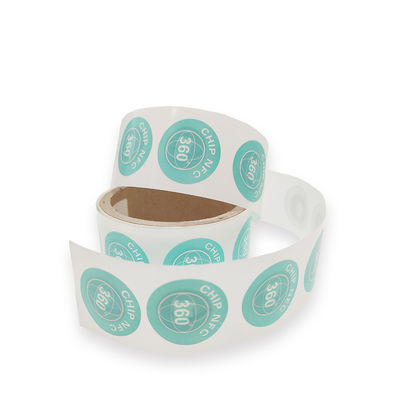 Pencetakan Warna RFID Tag NFC Label Tag NFC Bahan PET / PVC