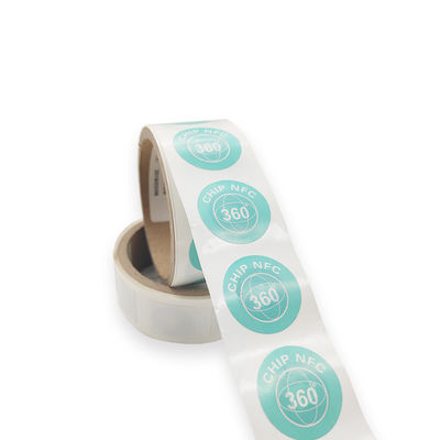 Pencetakan Warna RFID Tag NFC Label Tag NFC Bahan PET / PVC