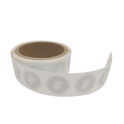 Diameter 35mm NFC Smart Labels Promosi Izin Inlay Kering Basah Spot