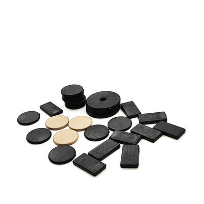 Reusable PPS RFID Tag Laundry Uhf Laundry Tag Diameter 25.5mm Dengan 2 Lubang