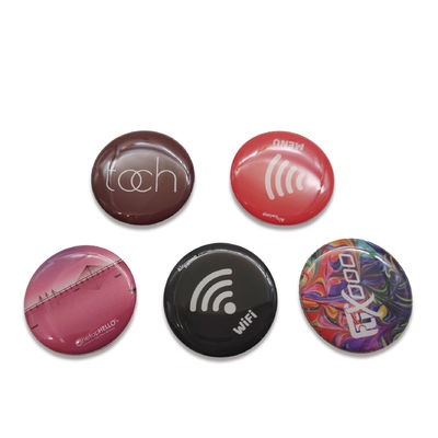 Substrat PET RFID Pada Tag Logam 30mm Tag Epoxy Anti Logam NFC