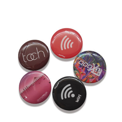 Substrat PET RFID Pada Tag Logam 30mm Tag Epoxy Anti Logam NFC