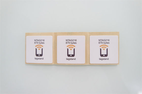 13.56mhz RFID Uhf Sticker diameter 26mm Antena Aluminium Foil