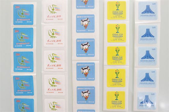 22X76mm 50x15mm Label Stiker RFID Label RFID UHF 960 Mhz