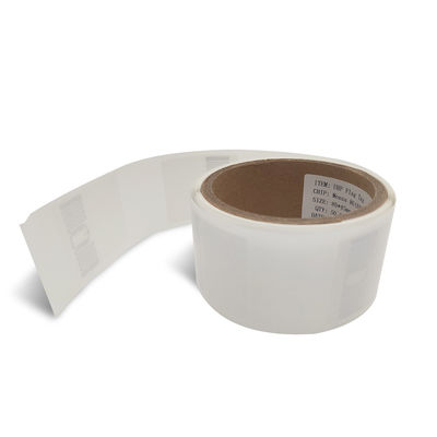 R6 Chip Label Ritel RFID 80X45mm Untuk Manajemen Konsumsi