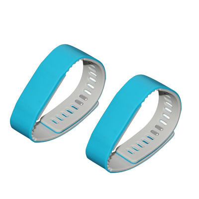 125khz 13.56MHZ Gelang RFID Tag Gelang Silikon RFID Untuk Kontrol Akses