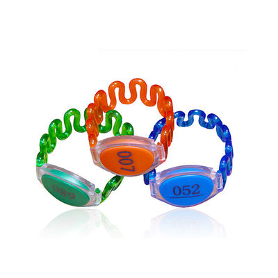 Abs RFID Gelang Tag Chip 125KHZ Dengan Siklus Pemrograman 100000 Kali