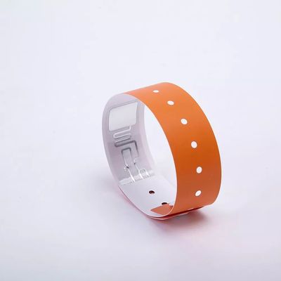 Gelang Rfid Kertas Bukti Air Sekali Pakai 210 * 35mm 250 * 30mm