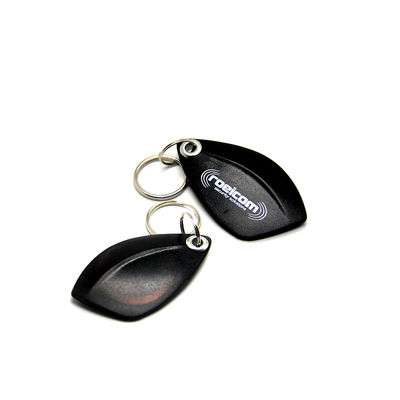 13.56mhz ABS Key Fob Tag Kunci Plastik Seribu Kali Siklus Pemrograman