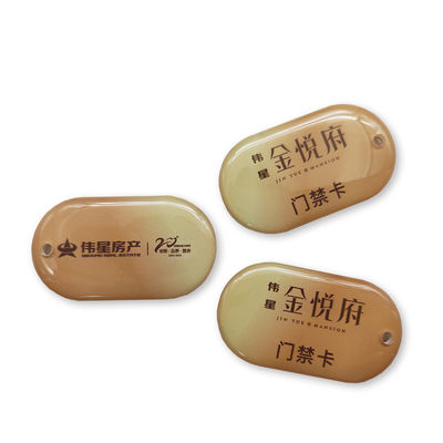 Kartu RFID Epoxy YURI T5577 Resin Kartu Akses Kontrol