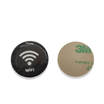 Diameter 30mm Kartu Epoxy 13.56MHZ Nfc Epoxy Tag ISO14443A
