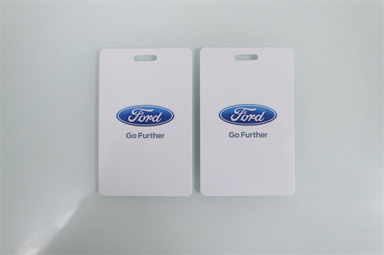85.5 * 54 * 0.84mm M1 Kartu RFID 13.56MHZ bahan Kemasan PVC