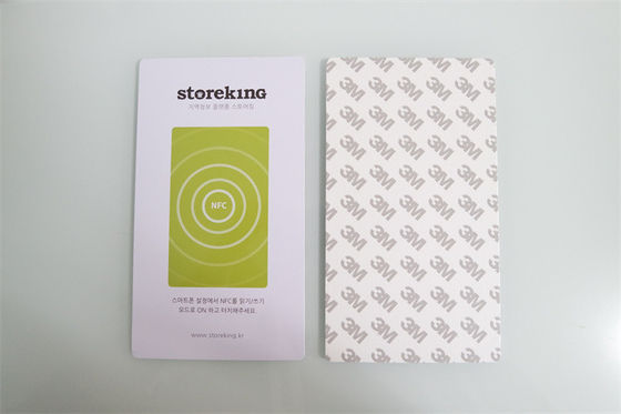 ISO 14443A CR80 Plastik NFC Kartu RFID 213 Frekuensi 13.56mhz