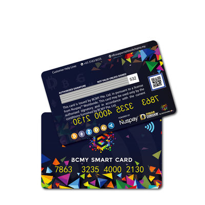 Kartu RFID CR80 216 NFC 13.56MHz Jarak Baca 1-10cm