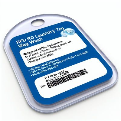915MHz Waterproof RFID Laundry Tag for Hotels and Hospitals