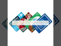 CMYK Mencetak Kartu RFID NFC Kartu Akses PVC NFC Untuk Pembayaran