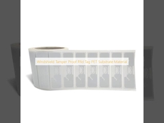 Windshield Tamper Proof Rfid Tag Bahan Substrat PET