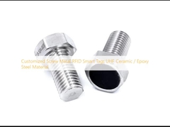 Disesuaikan Sekrup Logam RFID Tag Cerdas UHF Bahan Keramik / Baja Epoxy