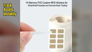 Stiker RFID 1K untuk Pelacakan Aset